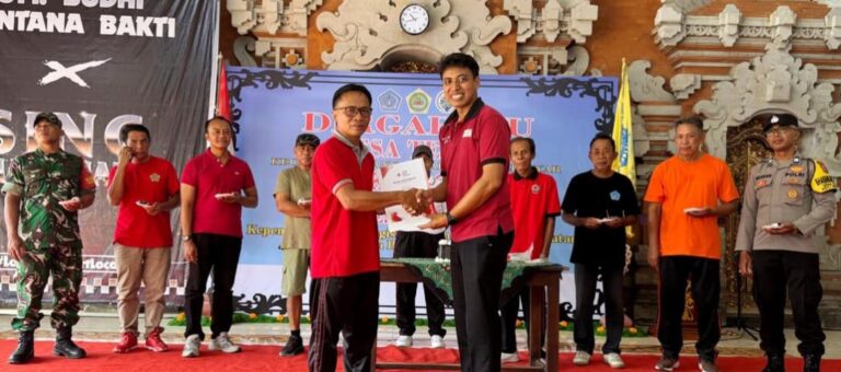 HUT ke-29 Desa Temesi Meriah, Ribuan Warga Ikuti Jalan Santai dan Doorprize